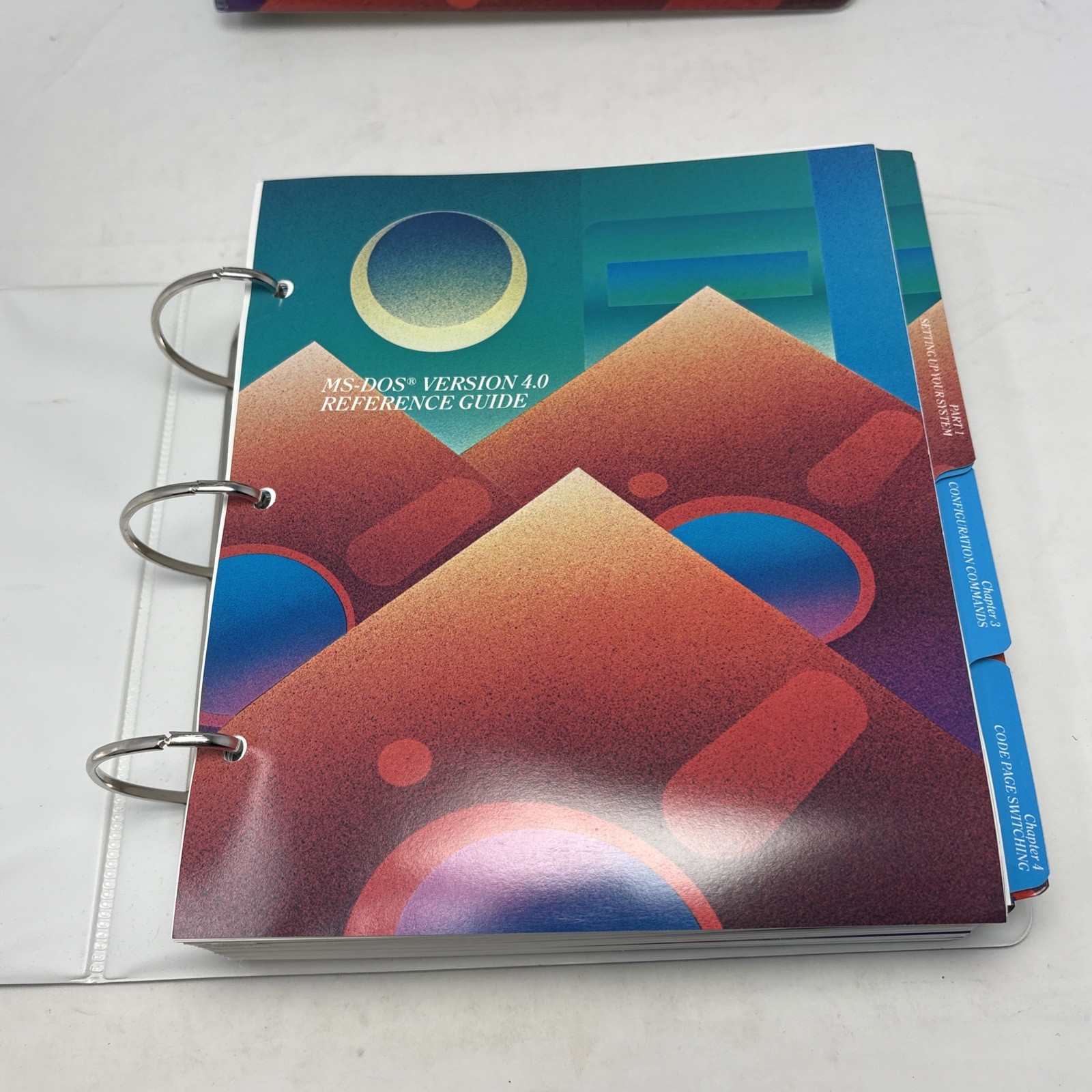 Manuals For MS-DOS Version 4.0 Shell and Fastart Compaq NO DISKS