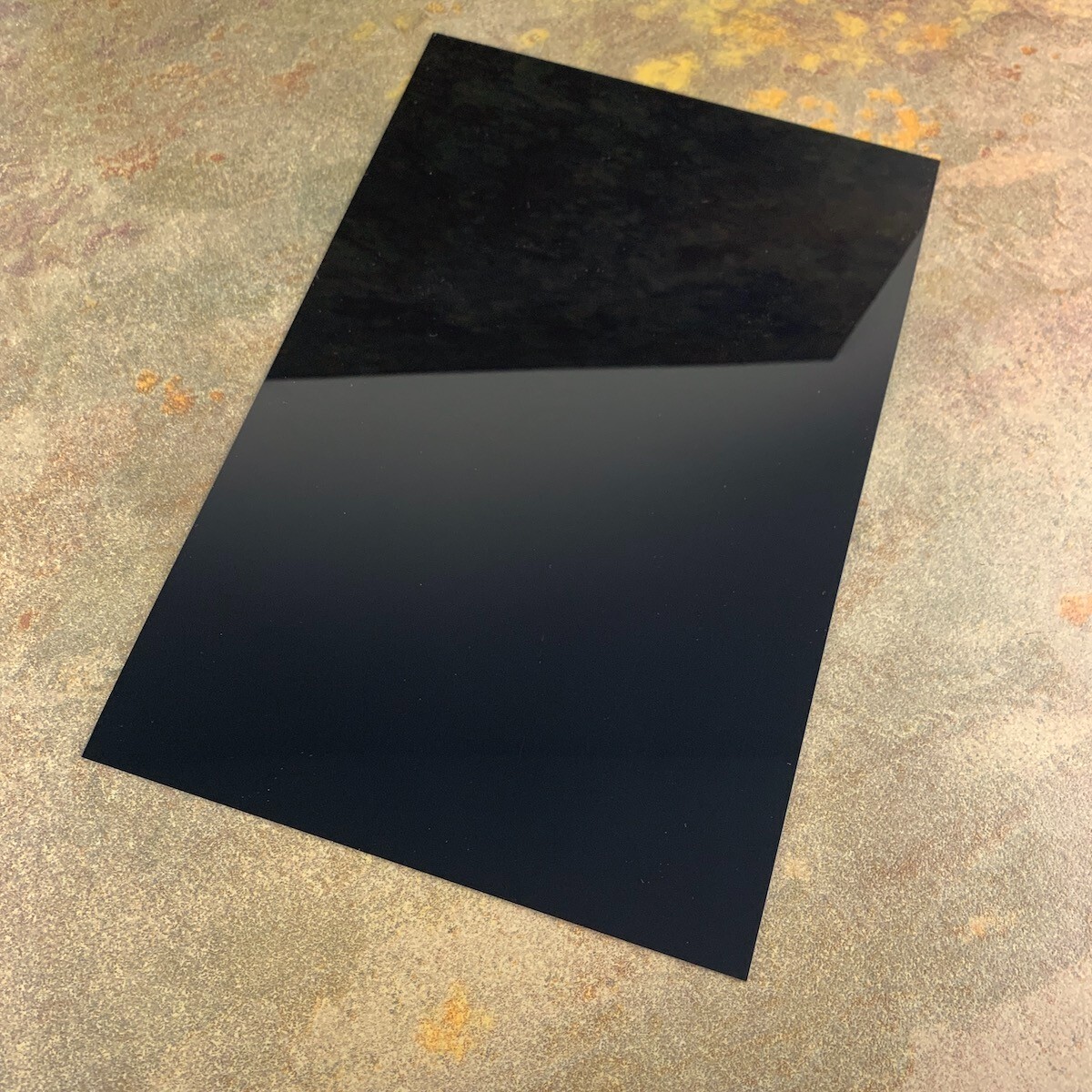 Pickguard Sheet Blank - 1 Ply Black - ACB-10
