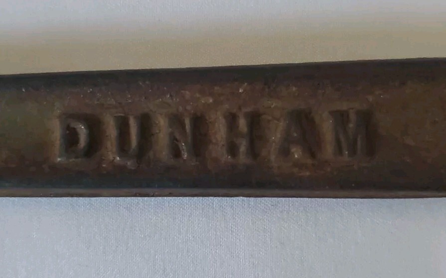 Vintage Dunham (3263) Pin Spanner Wrench 1 1/2 inch