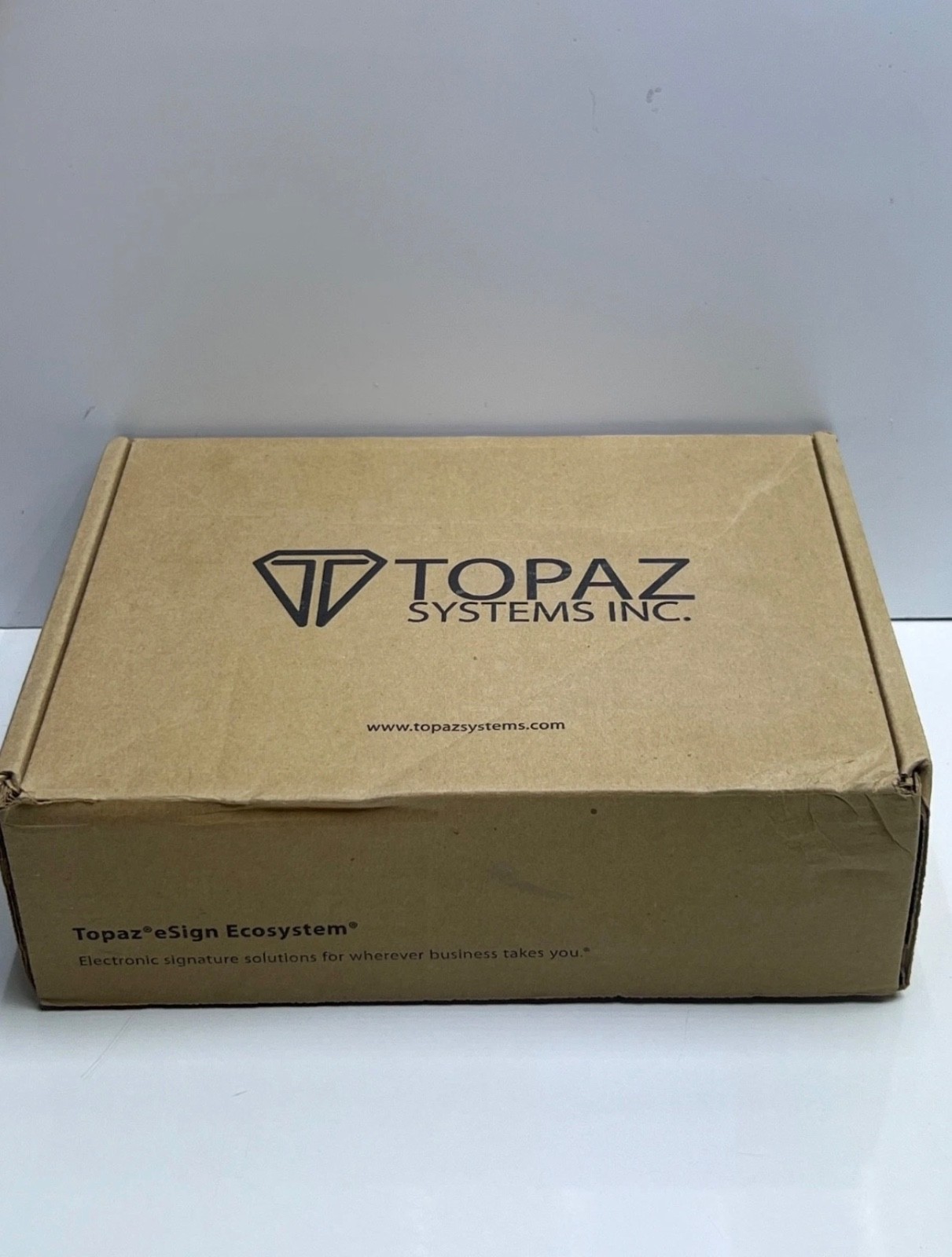 Topaz IDGem LCD Biometric  TF-LBK464-HSB-R Signature Pad and Fingerprint Scanner