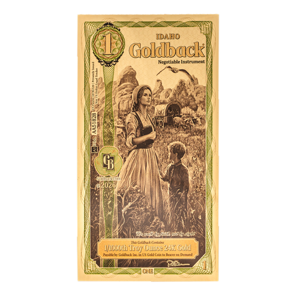 Idaho 1 Goldback