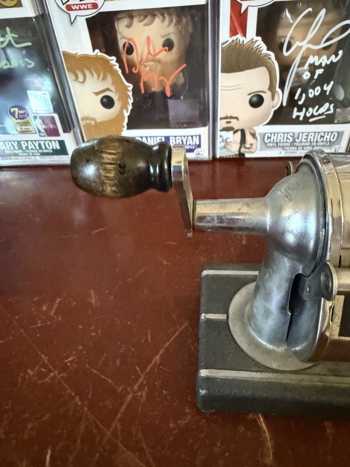 Vintage Boston Silver Comet Pencil Sharpener