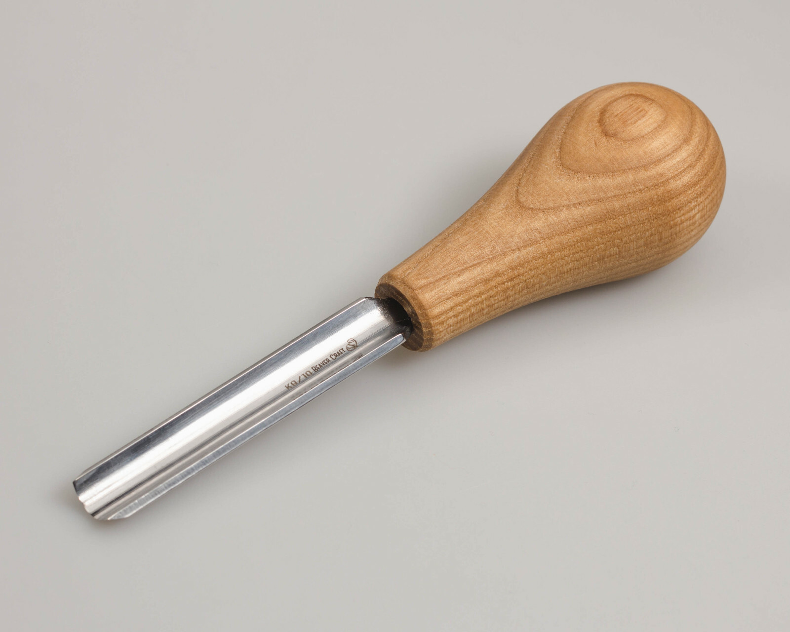 Wood Carving Tools Palm Chisel NEW Straight Rounded Chisel Sweep #9 BeaverCraft