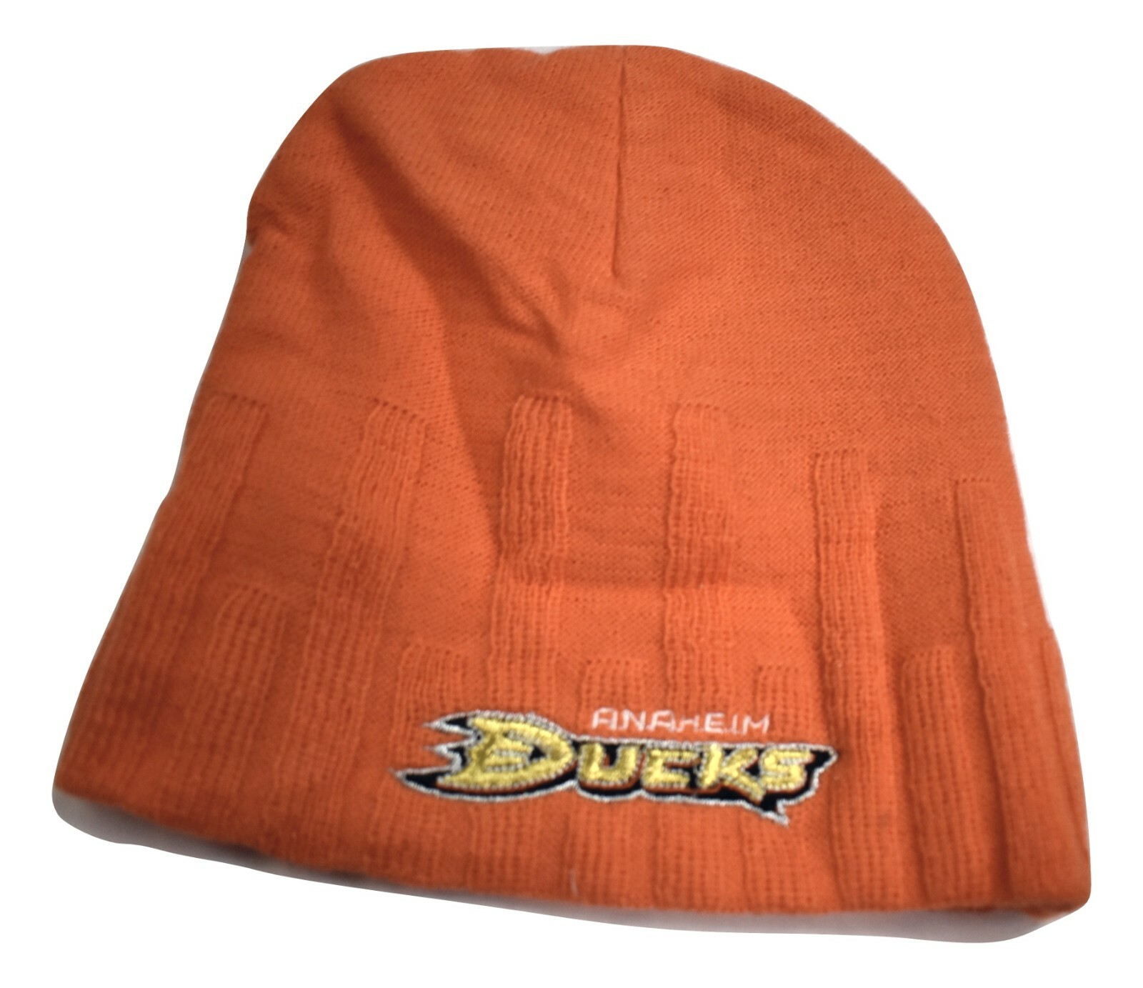 Youth Boys NHL Anaheim Ducks Hockey Winter Knit Beanie Hat New