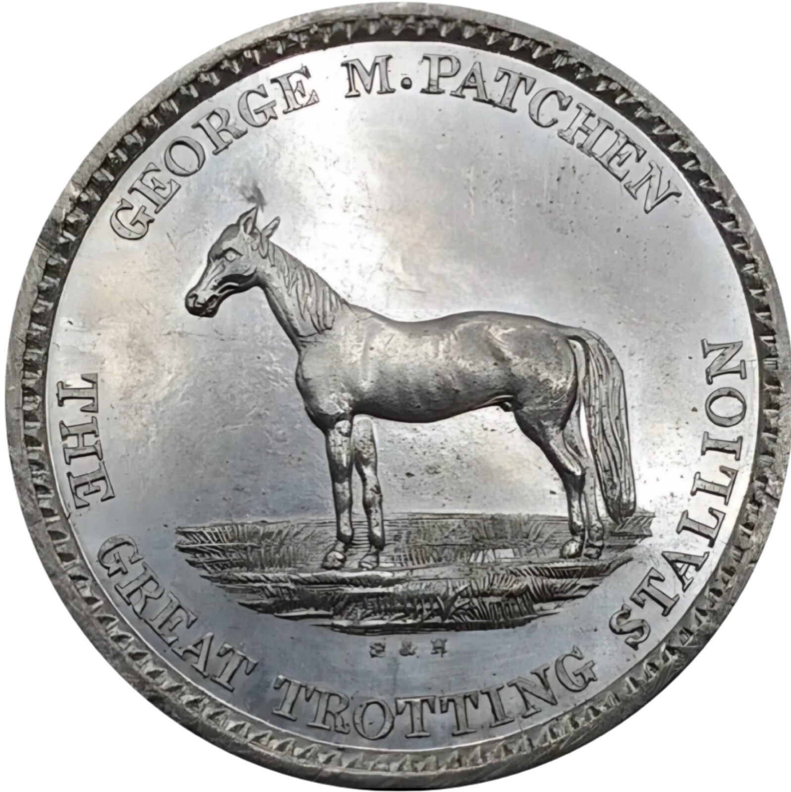 (1860) New York NY 820Fwm Smith & Hartman Merchant Token Muling