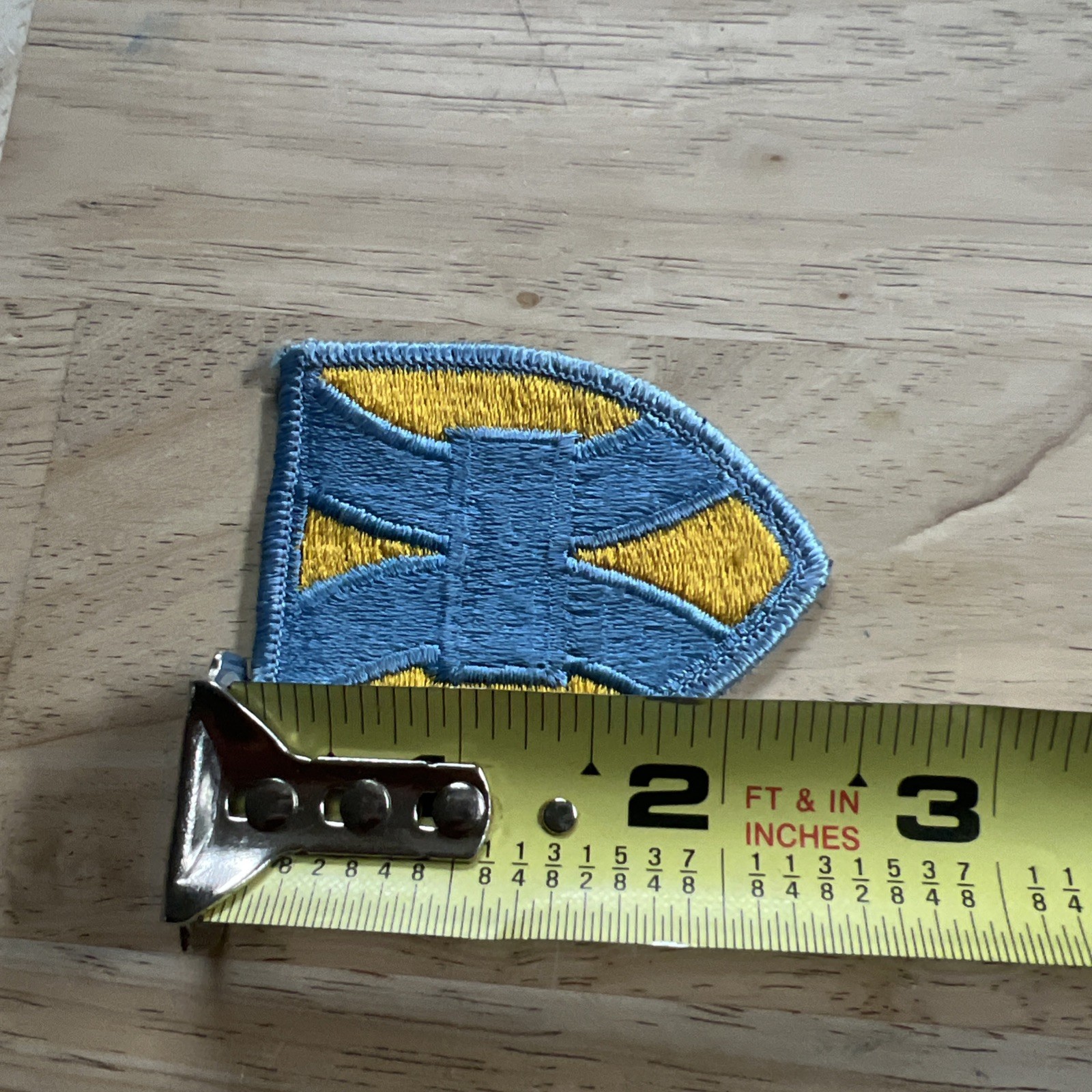 MILITARY SHOULDER PATCH COLORED SEW ON 21ST SUPPORT COMMAND New