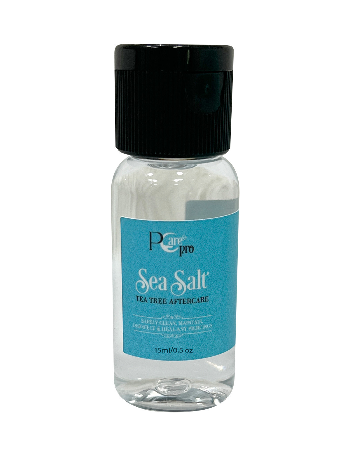 Pcare Pro Piercing Aftercare 15ml 0.5 oz Sea Salt Tea Tree Solution