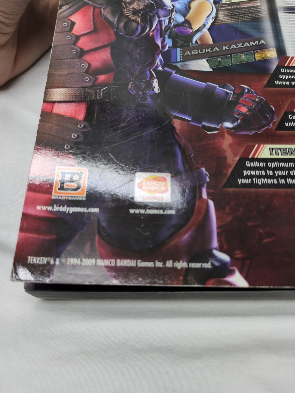 Tekken 6 Bradygames Strategy Guide Book
