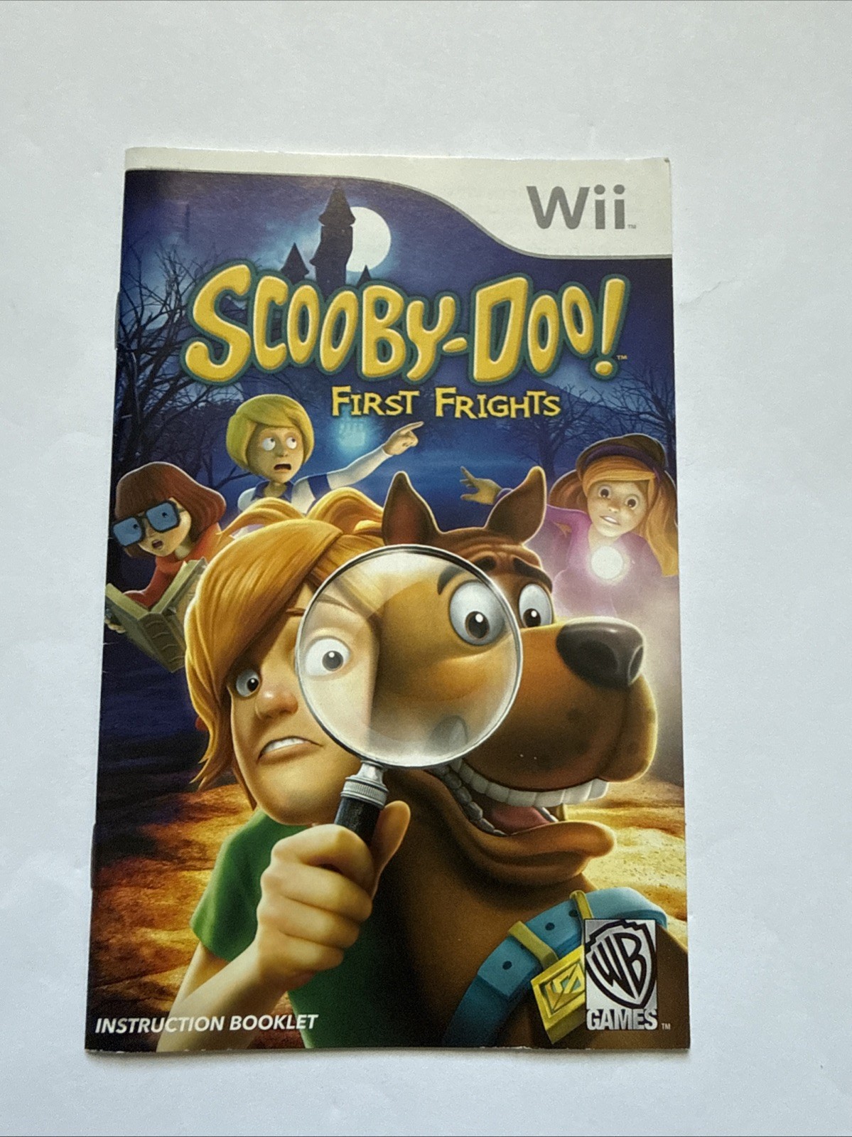 (Manual Only) Scooby-Doo First Frights - Nintendo Wii