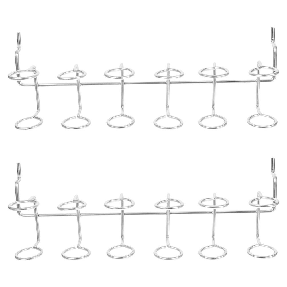 2Pcs Pegboard Tool Holders Heavy Duty Metal Hooks for Workshop Small Tools