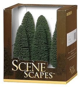 Bachmann 32005 5-6" Cedar Trees6pk
