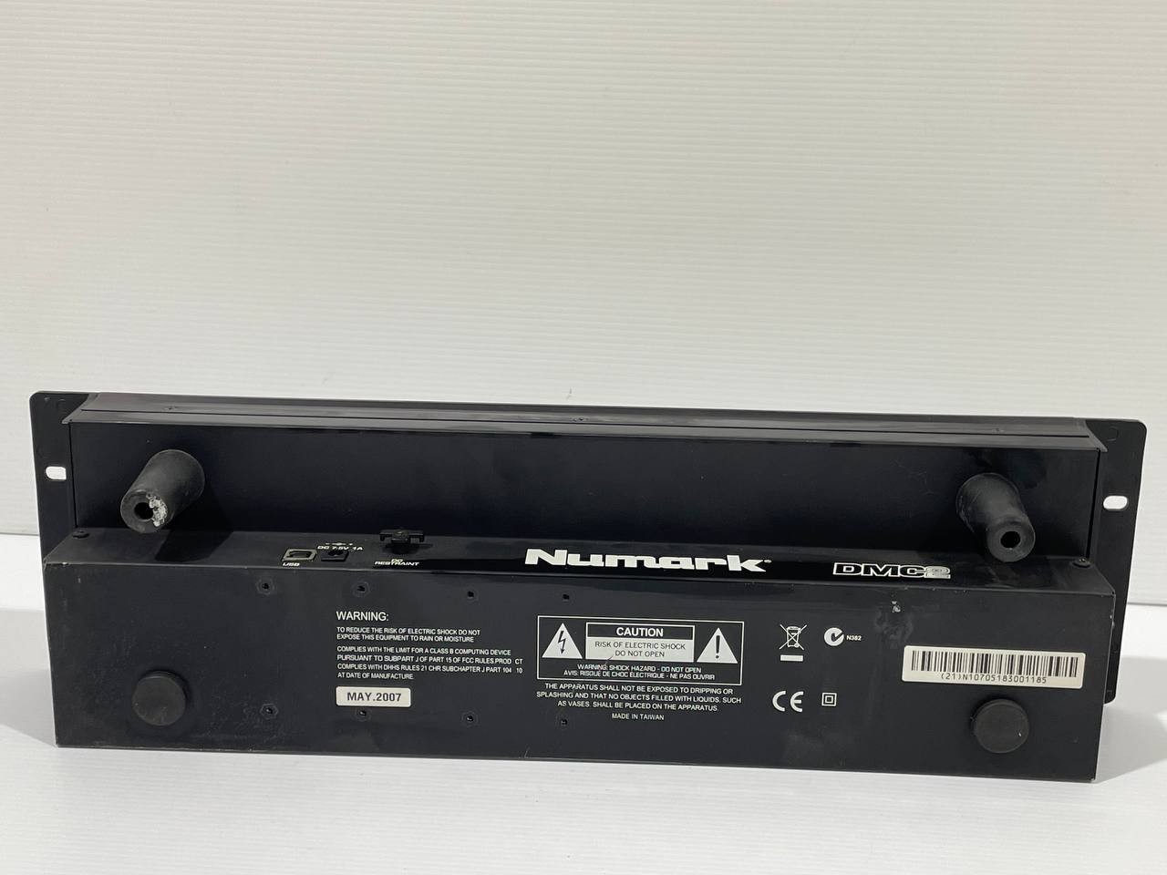 Numark DMC2 PROFESSIONAL RACKMOUNT DJ SOFTWARE CONTROLLER - No Cord, Untested.