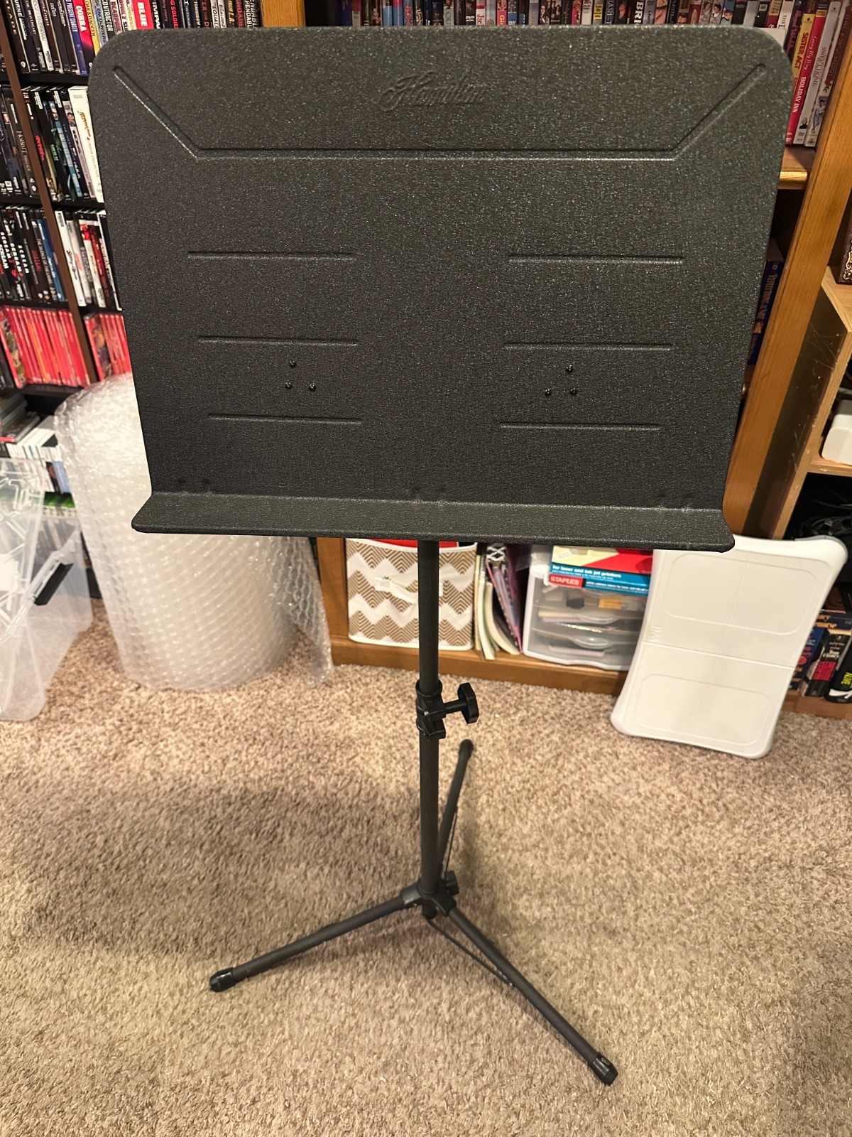 Hamilton KB90 Traveler II Portable Symphonic Music Stand and Bag Unused!