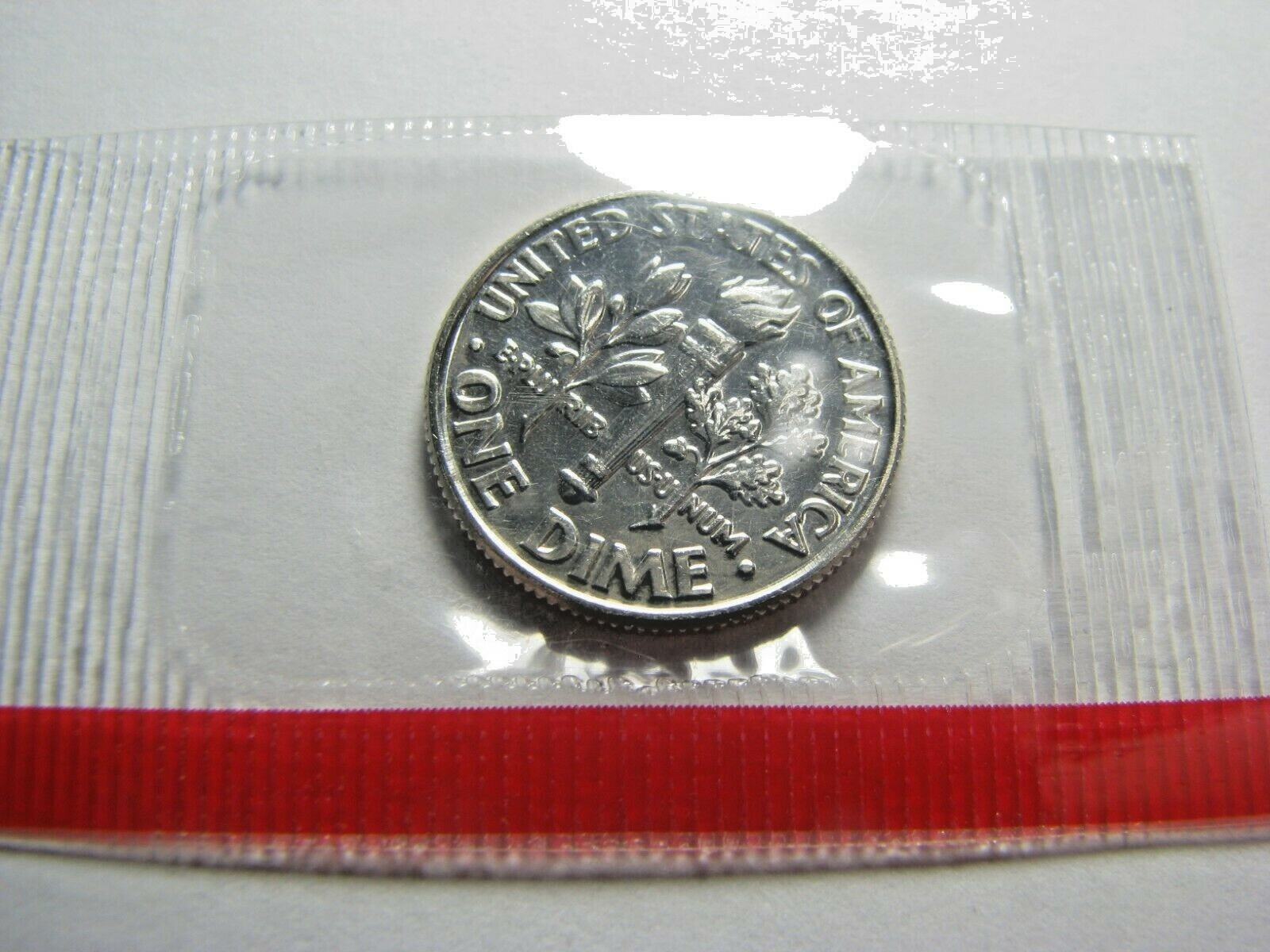 1998-D Roosevelt Dime Uncirculated in Original Mint Cello