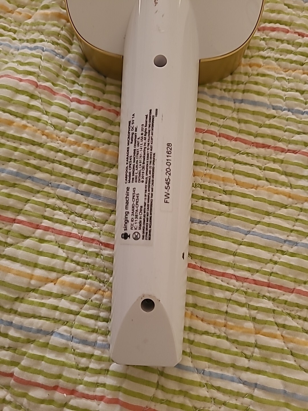 Carpool Karaoke Singing Machine Mic