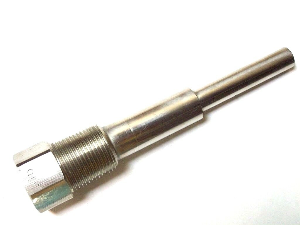 Thermowell 316ss 1/2" Female NPT x 6"L x 3/4" Male NPT Machined Brew 292ER84
