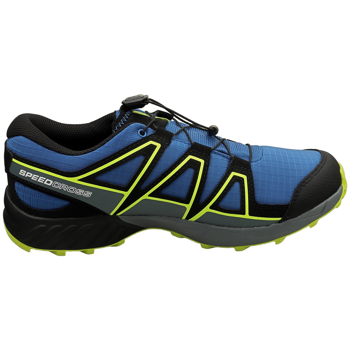 Salomon Speedcross Waterproof Unisex Fashion Sneakers in Blue Black