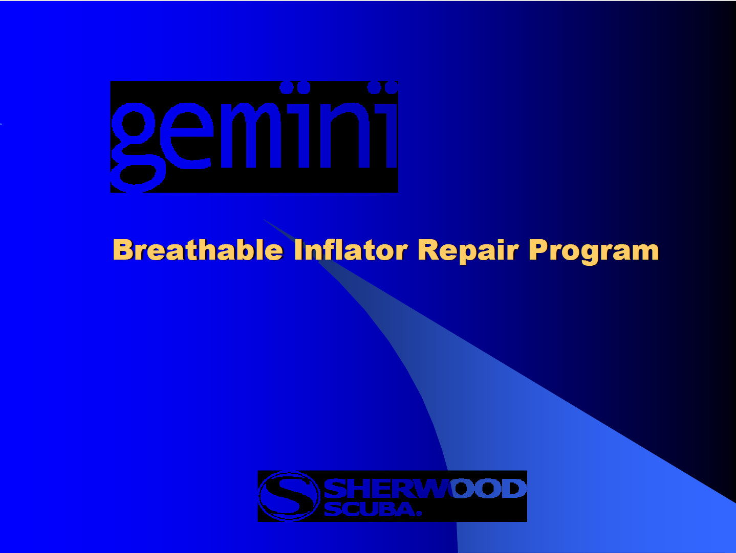 Sherwood Gemini Octo Inflator Regulator Maintenance Service Manual Scuba Dive