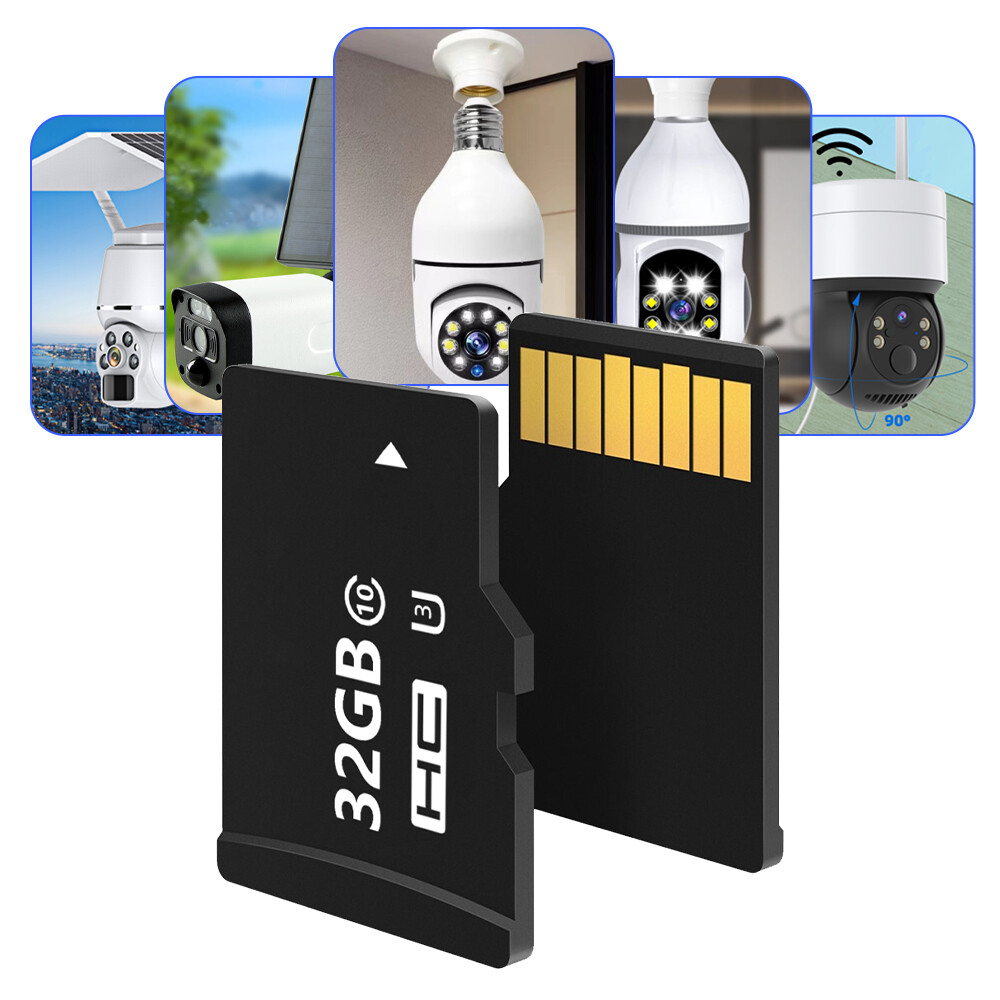 32GB Micro Memory Card Up to 100MB/s Read Speed for Security Camera Dashcam