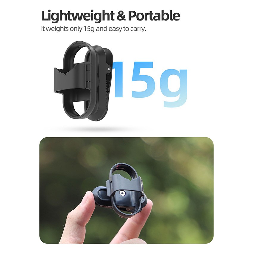 Universal Sports Camera Mount Backpack Clip For Insta360 GO 3S/GO 3 Camera