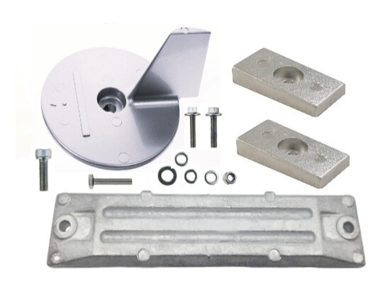 EMP 93-04104 ANODE KIT ALUMINUM; Fits Honda BF75 To BF115 Horsepower Outboard