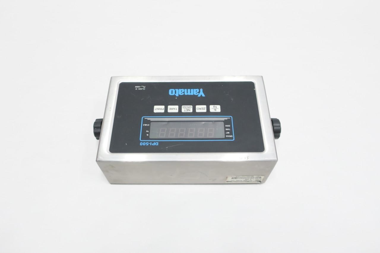 Yamato DPI-500 Digital Scale Control Panel