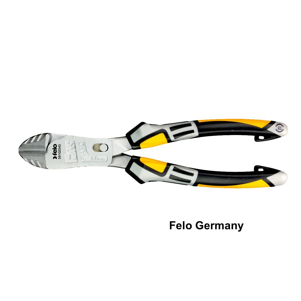 Felo 8" Diagonal Cutters With  Heavy-Duty  Lever Action Design - Germany