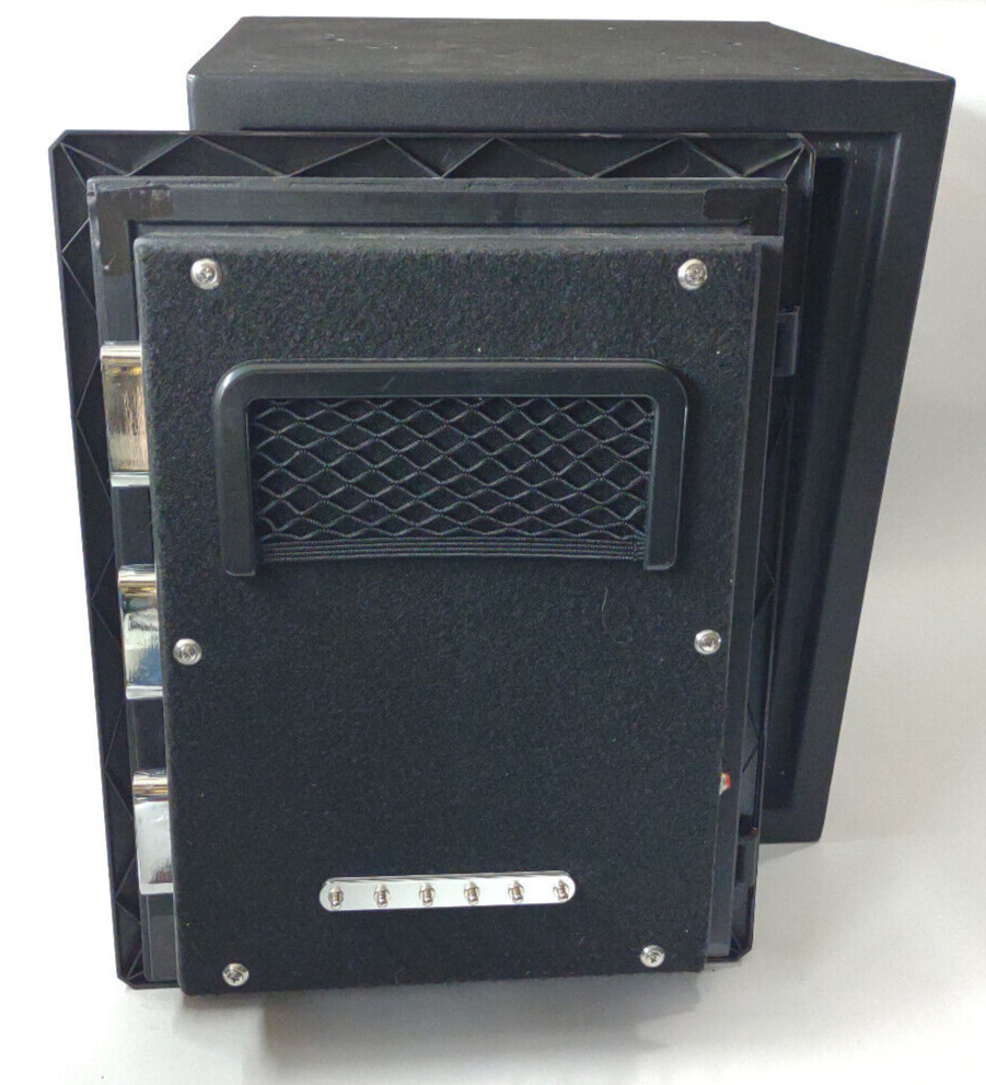 Biometric Safe Fireproof Box Fingerprint Touch Screen Keyboard *DAMAGED*