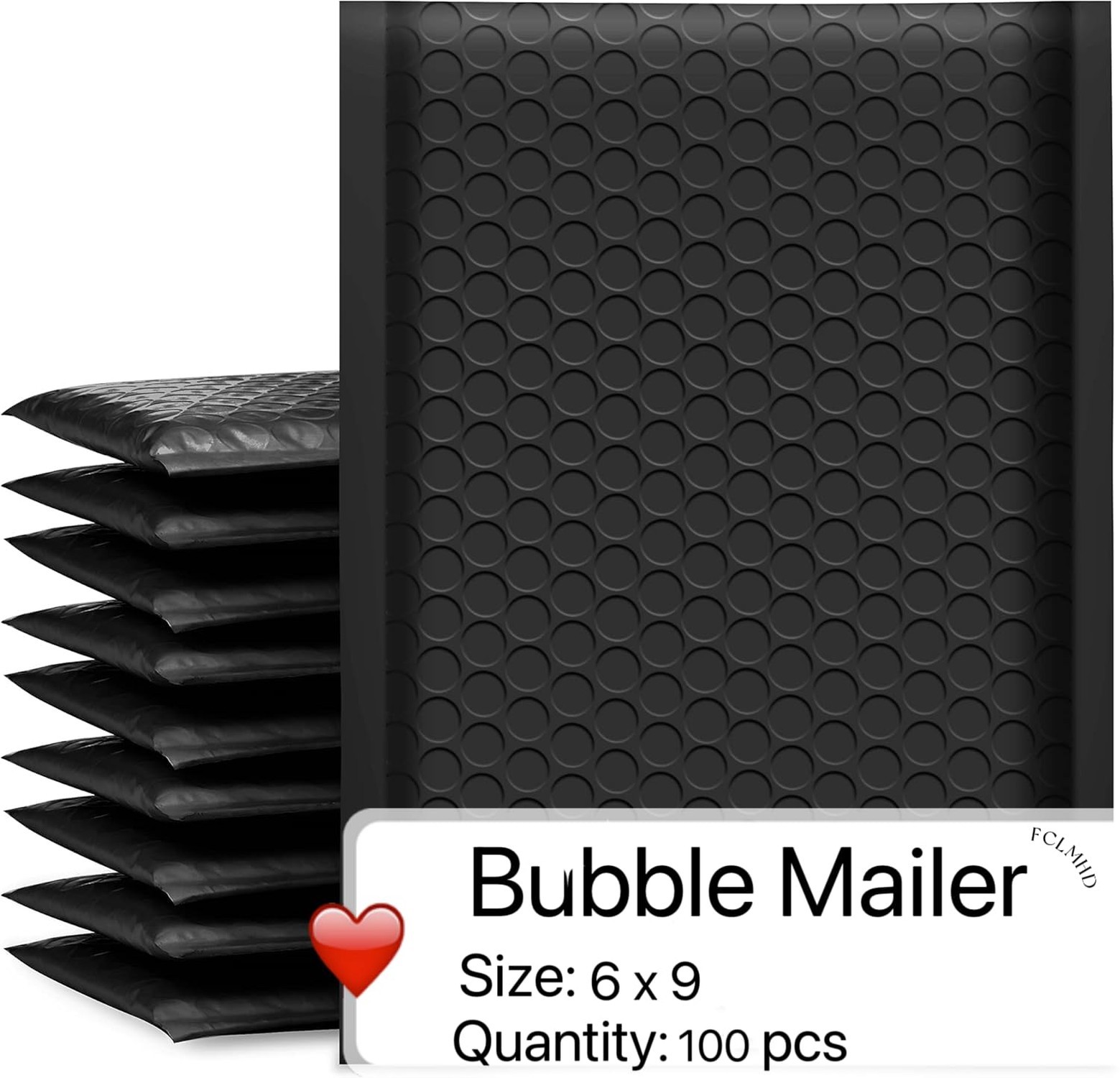 6x10 Inch Poly Bubble Mailers 100 Pack Waterproof Envelopes Shippin... Fast Ship