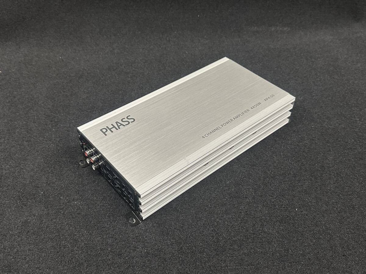 Phass Ap4.50 4-channel Amplifier Used