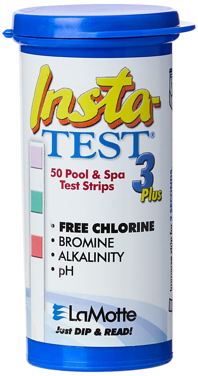 Insta Test 3 Chemical Test Strips 50 Odorless Water Quality Testing Strips