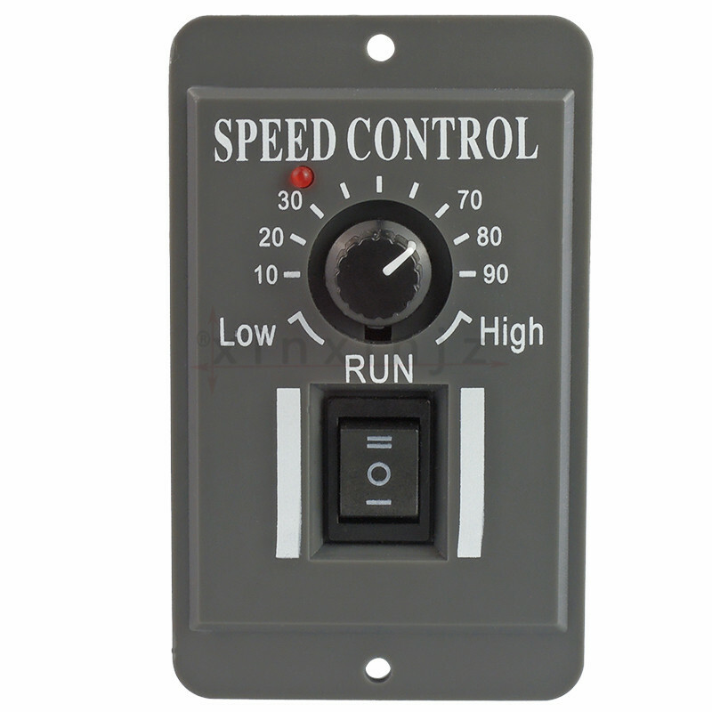 Normal-Stop-Reverse DC 10-60V 6A Gear Motor Speed Control Controller