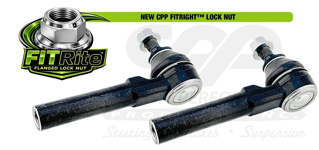 Mustang 2 II IFS Outer Steering Tie Rod Ends Pair 5" Long ES2128