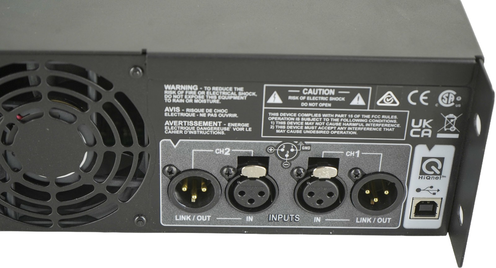 Crown XTi 1002 2-Channel 500W Power Amplifier - NO POWER