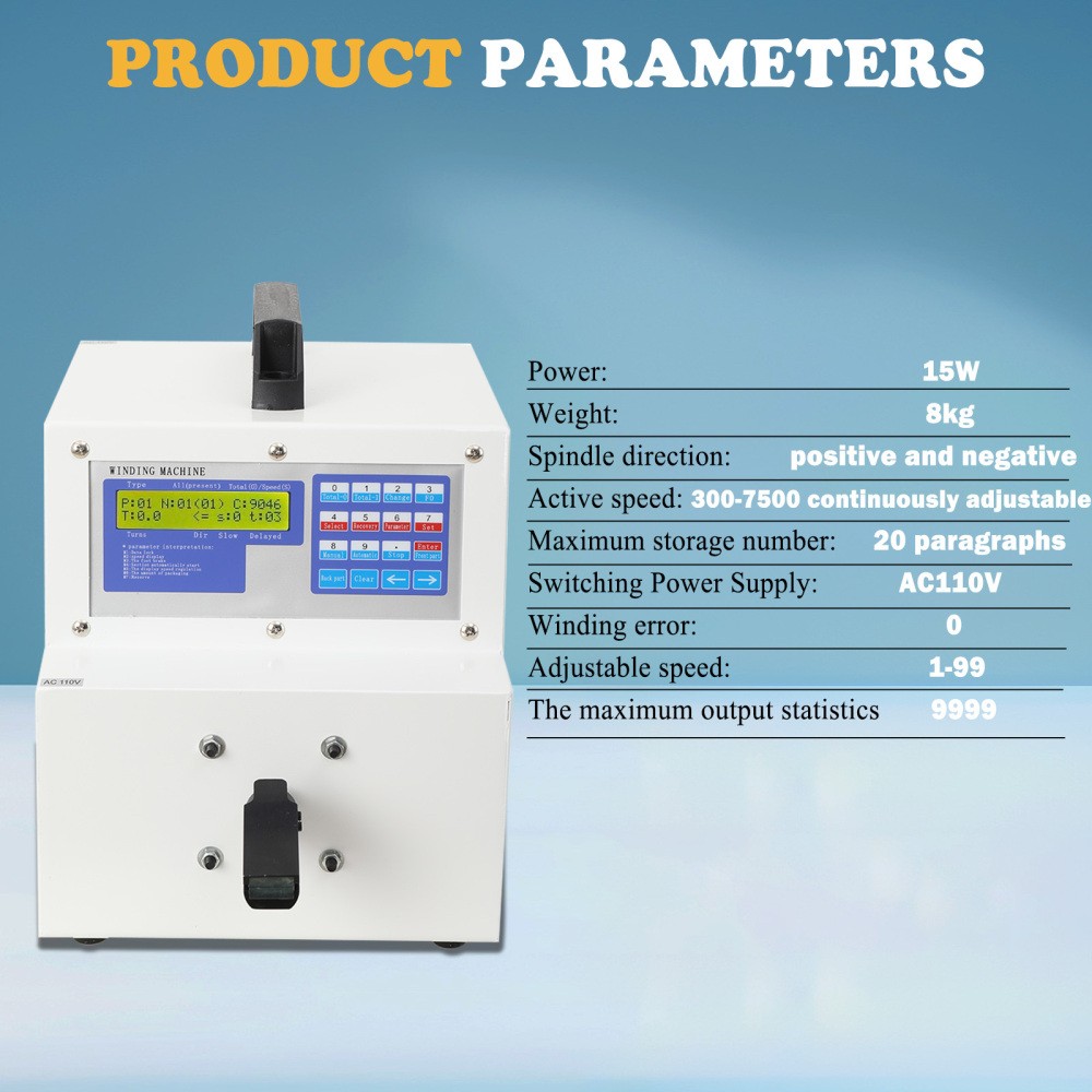 110V 15W Automatic Wire Twisting Machine Highspeed Wire Twister Speed Adjustable