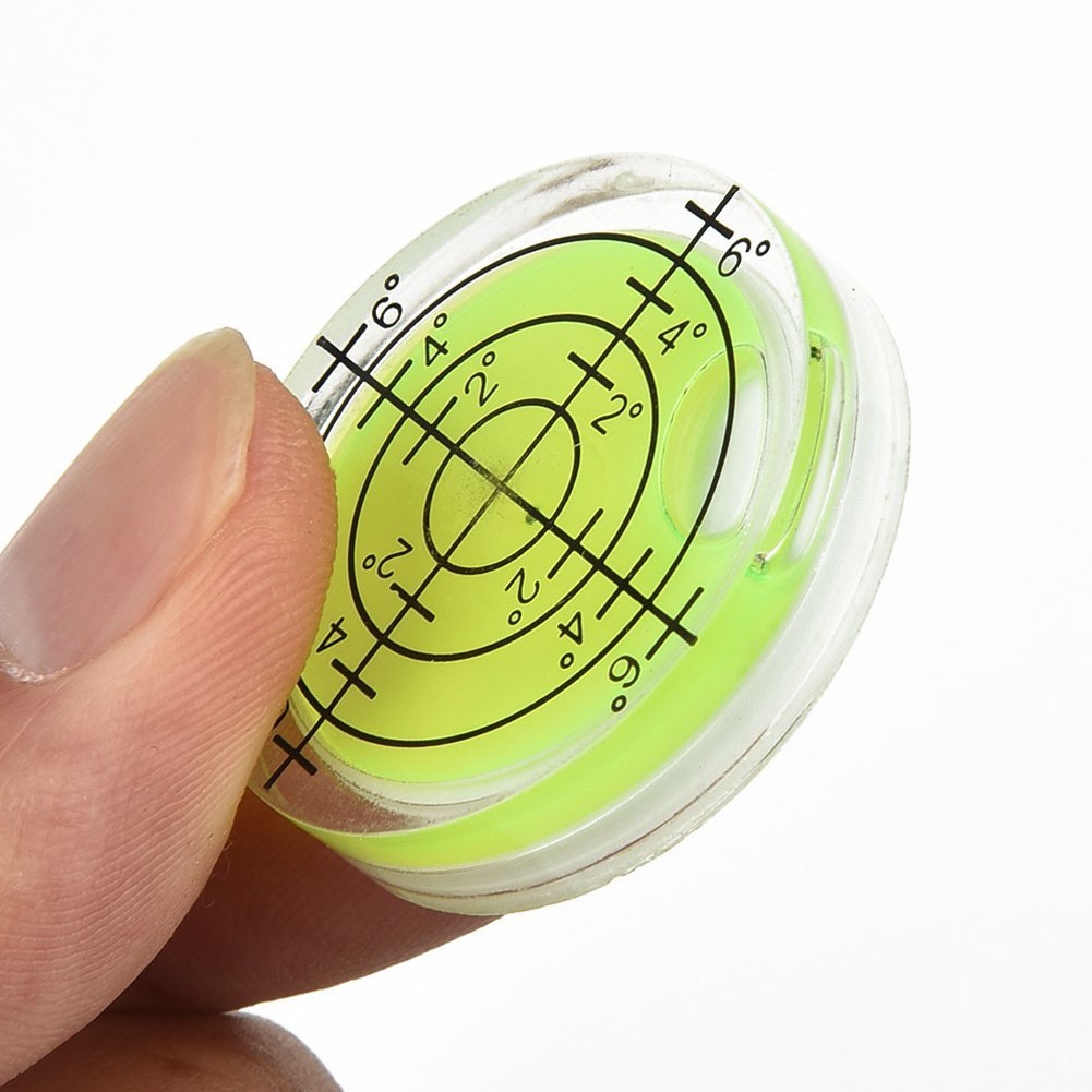 2 Pcs Wear Resistant Degree Mark Bubble Level 32 * 7mm Precision Bubble Level