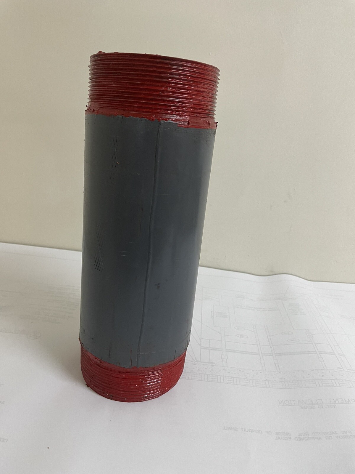 Robroy Plasti-Bond PRHNIP-3X12, 3” Nipple, Cut To Length