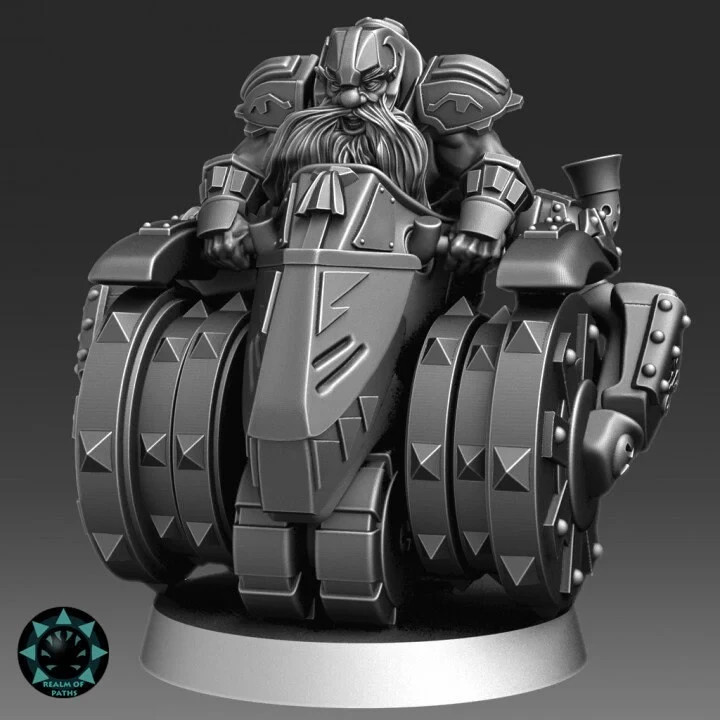 Fantasy Football Miniatures - Star Player - Dwarven Steamroller - RoP