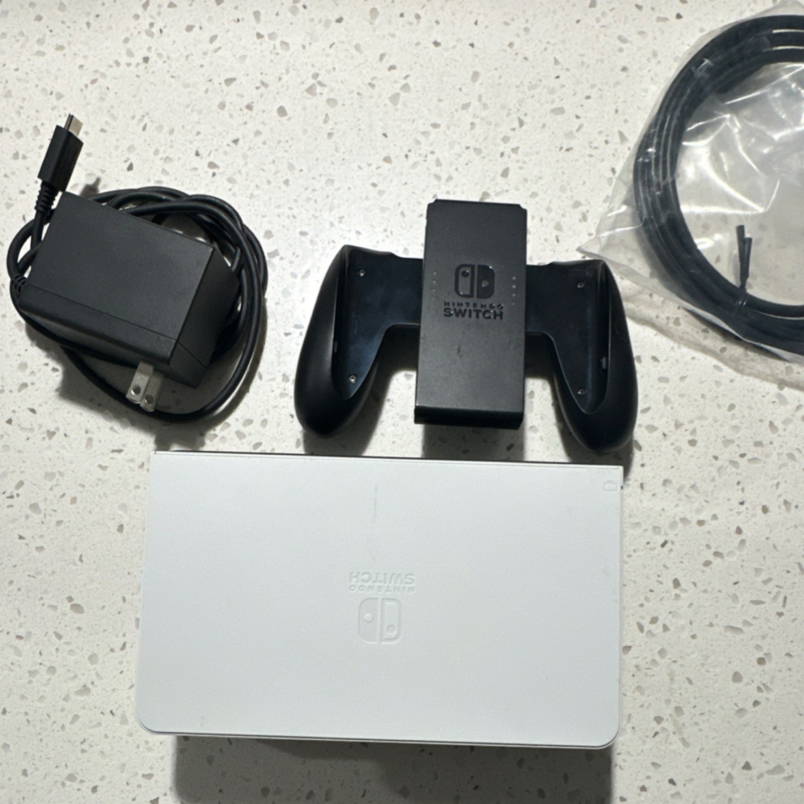 Nintendo Switch OLED DockBundle withAC Adapter,HDMICable, Joy-Con Grip notested
