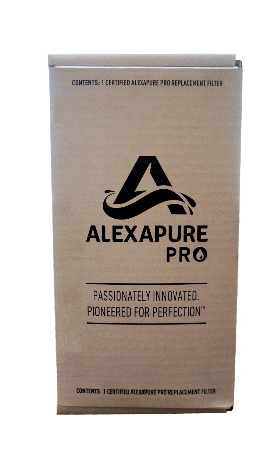 Alexapure PRO 2387 Replacement Water Filter 2 Filter Pack Black