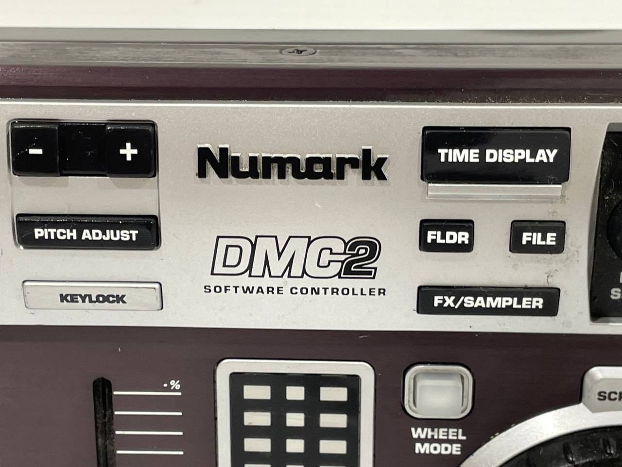 Numark DMC2 PROFESSIONAL RACKMOUNT DJ SOFTWARE CONTROLLER - No Cord, Untested.