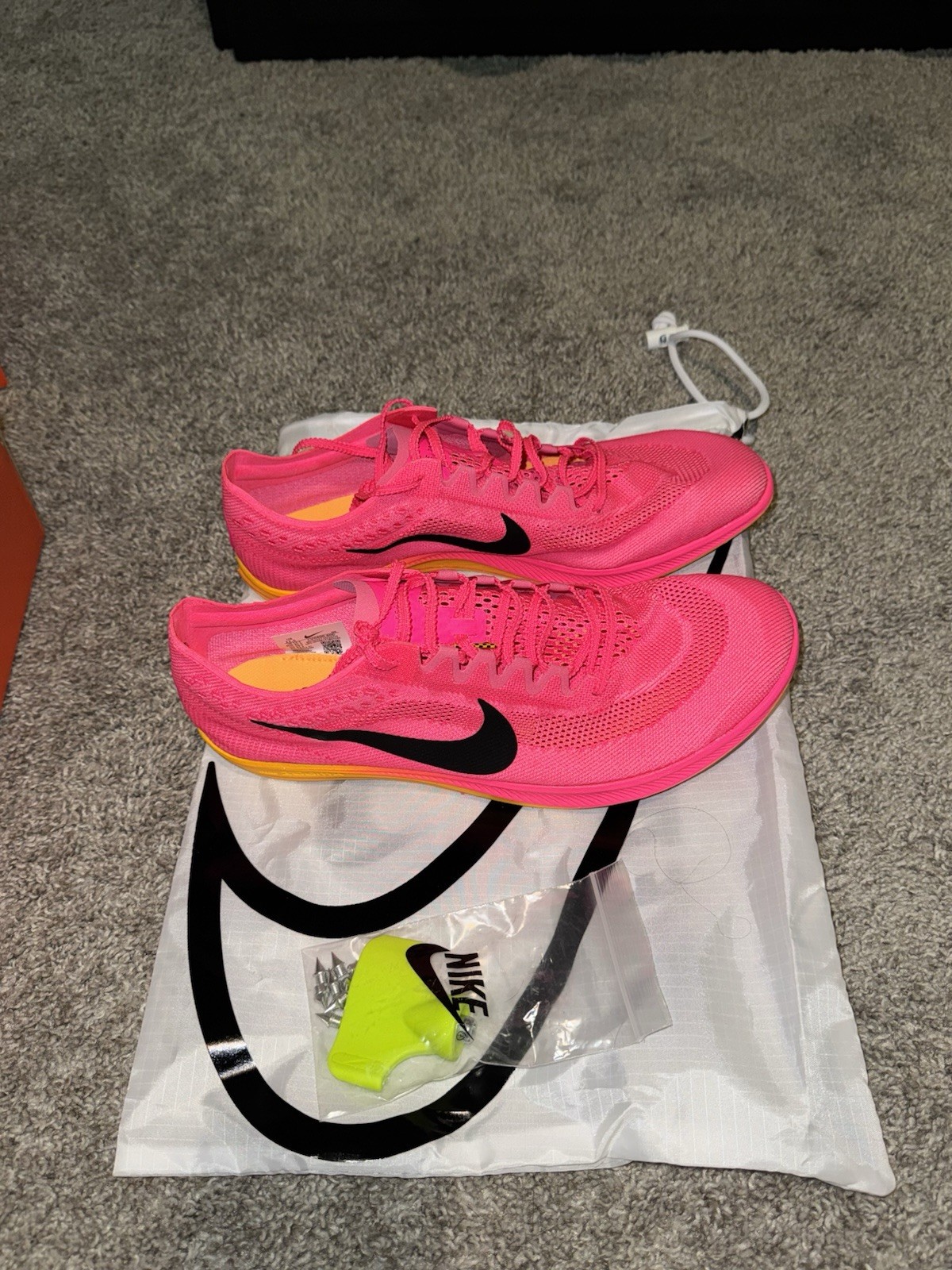 Nike ZoomX Dragonfly Hyper Pink Track Spikes Men's Sizes 8 & 11.5 CV0400-600