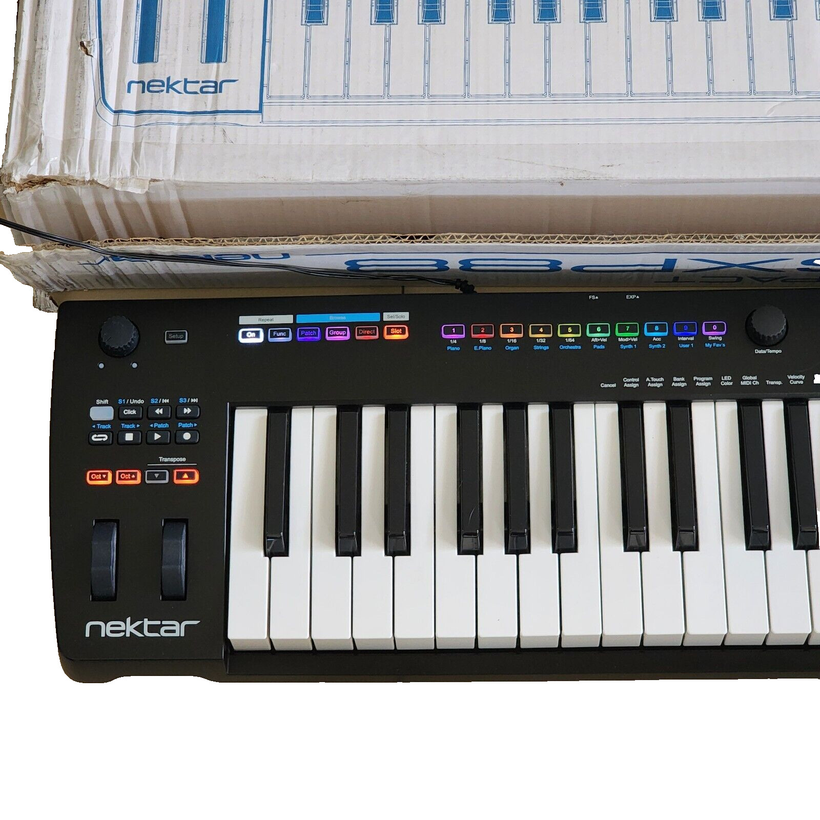 Nektar Impact GXP88 - 88 key MIDI Controller Keyboard - Black - Slightly Used