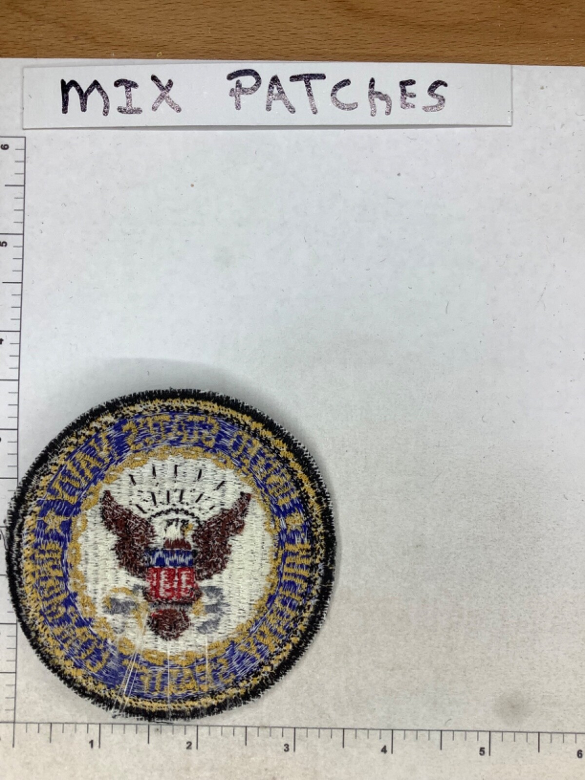 US NAVY MILITARY SEALIFT COMMAND PATCH