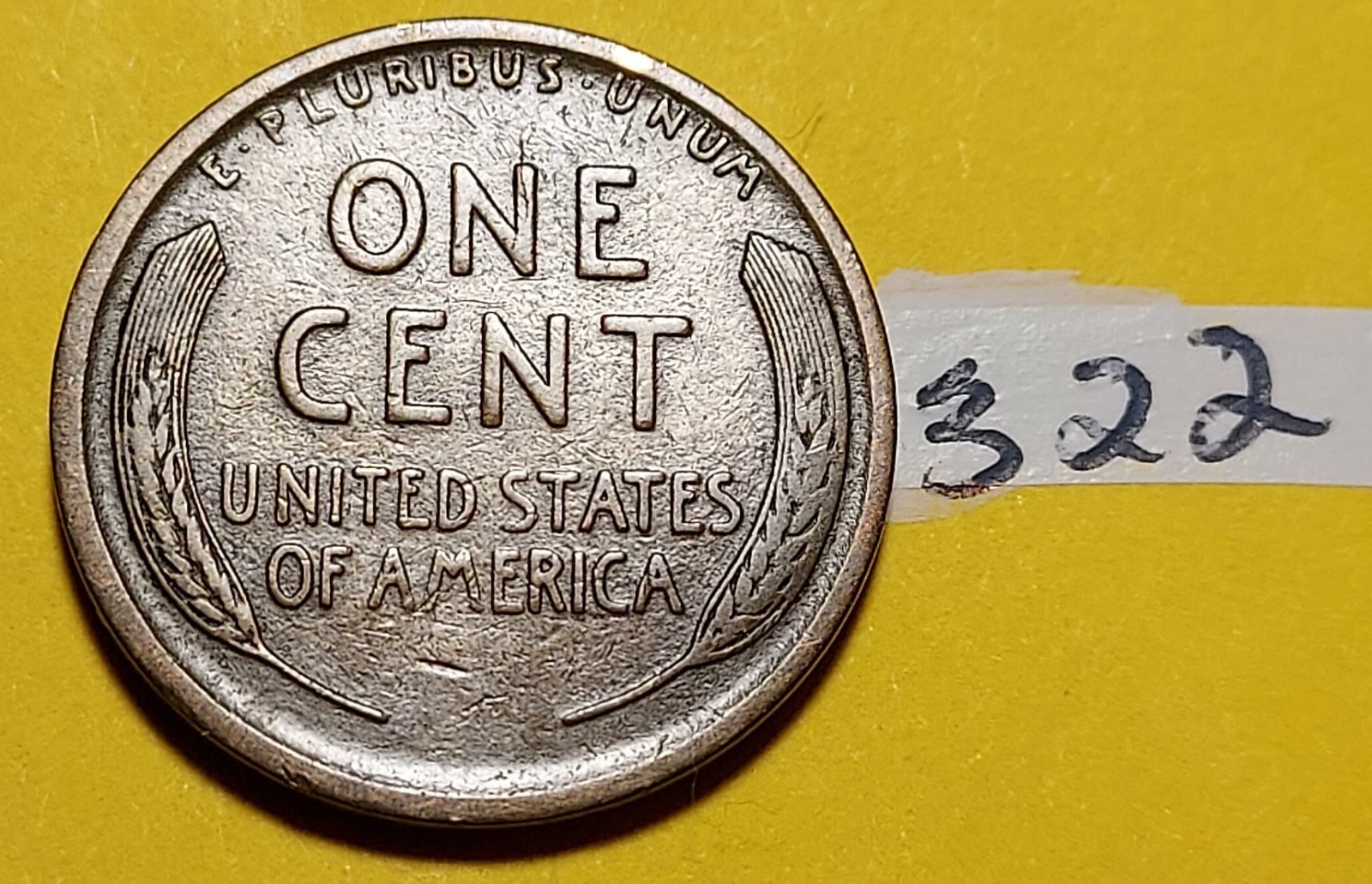 1916-S Lincoln Wheat Cent Fine #322