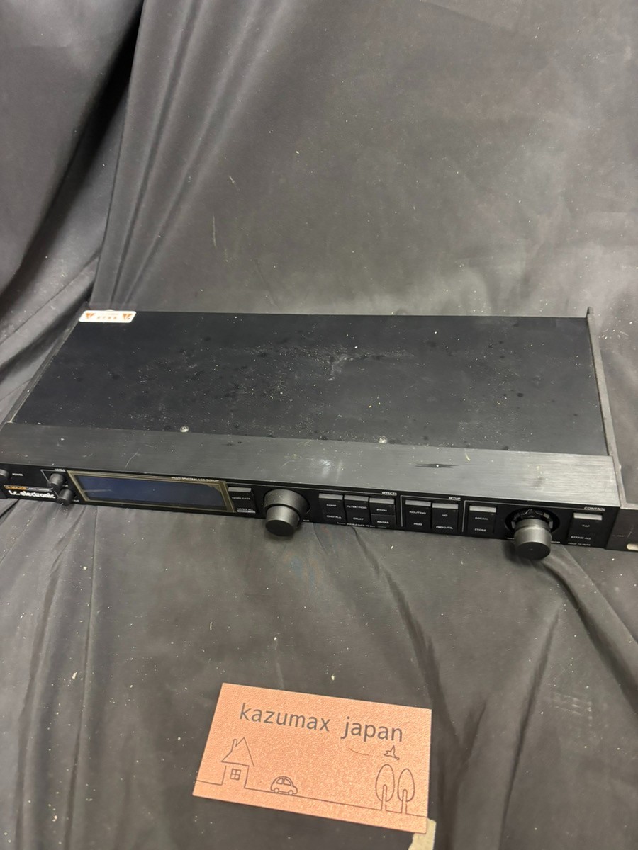 TC Electronic G Major Guitar Multi Effects Processor Rack Unit Tested