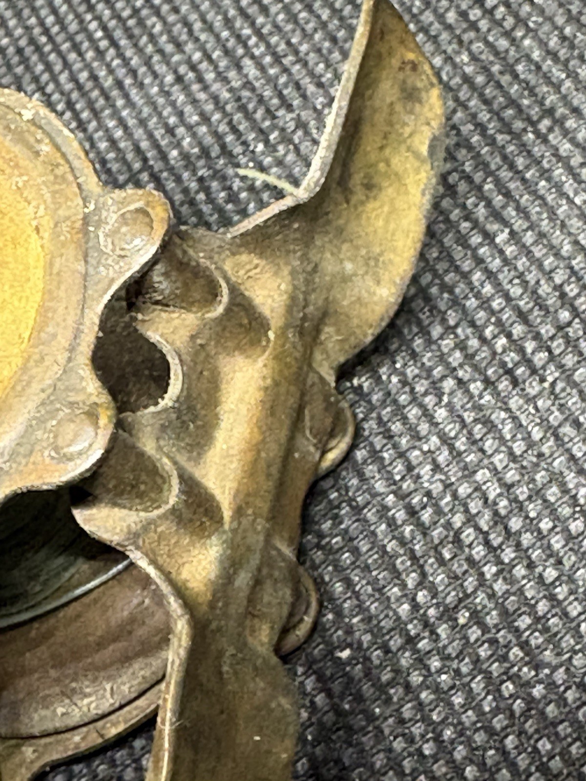 Two Brass Antique Fishing Reels Tiny