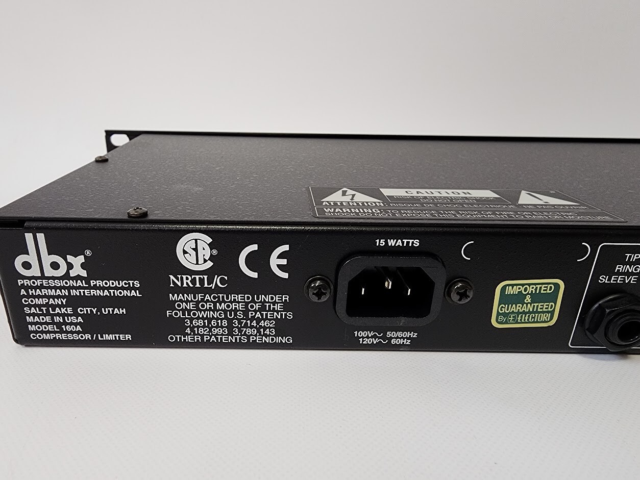 DBX 160A Professional Compressor Limiter Signal Processor