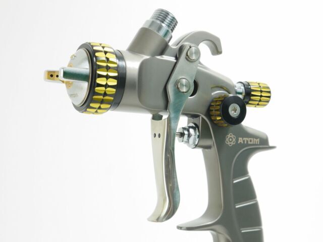 ATOM X20 Automotive Clear Paint Gun HVLP Solvent/Waterborne w/ FREE GUNBUDD!