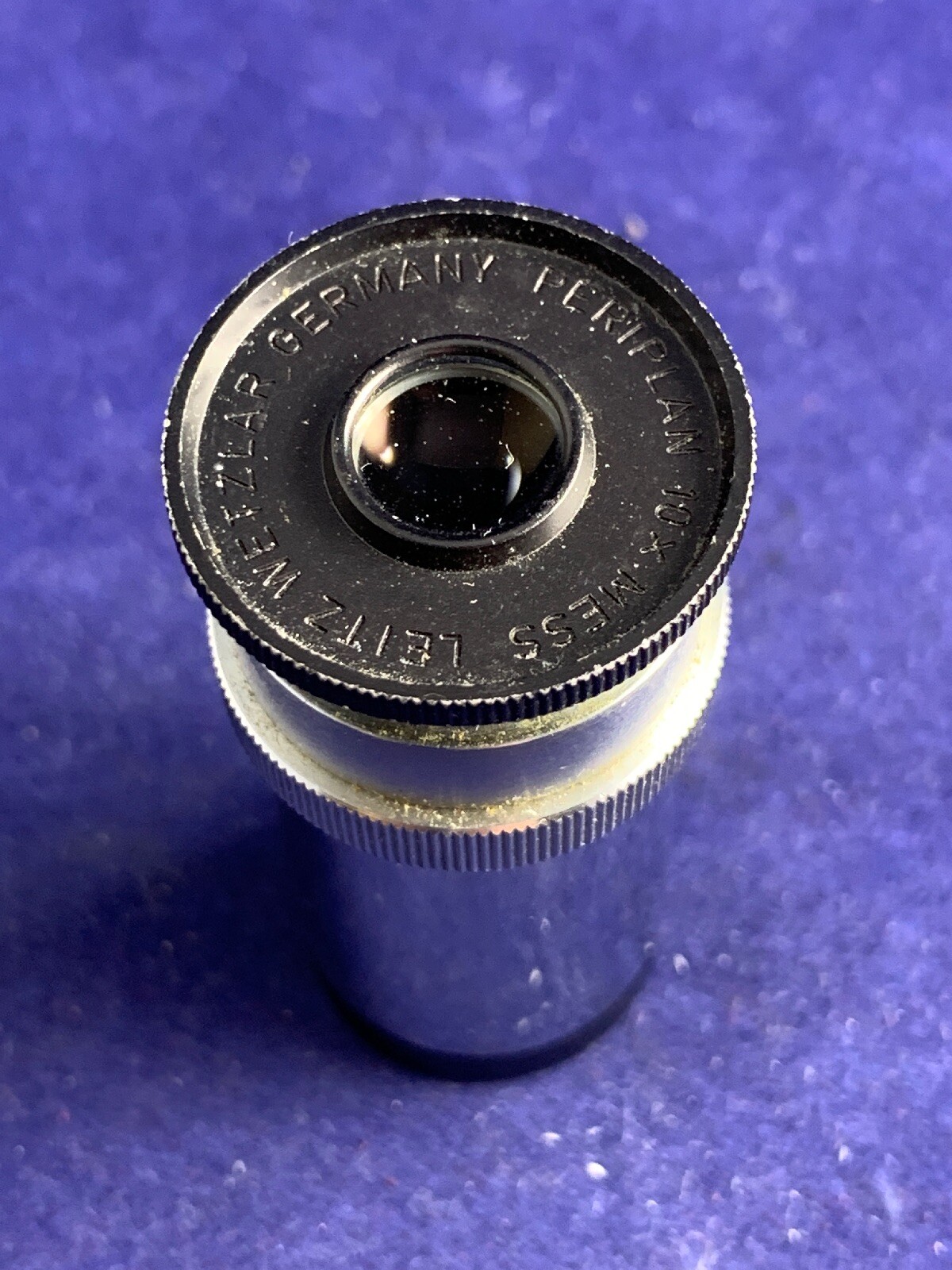 Leitz Wetzlar Periplan 10x adjustable microscope eyepiece